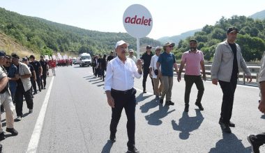 Adalet Yürüyüşüne Destek Geldi!