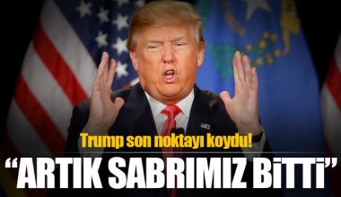 Trump’tan Savaş Çıkartacak Açıklama!