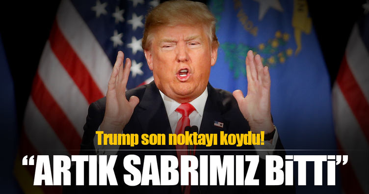 Trump’tan Savaş Çıkartacak Açıklama!