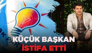 KÜÇÜK BAŞKAN İSTİFA ETTİ