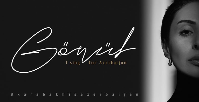 Diriliş Ertuğrul oyuncusu Gönül Nagiyeva, farklı müzik türlerinde seslendirdiği performansında “Karabağ Azerbaycan’dır”  mesajı verdi