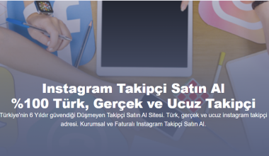 Instagram takipçi satın alma hizmeti