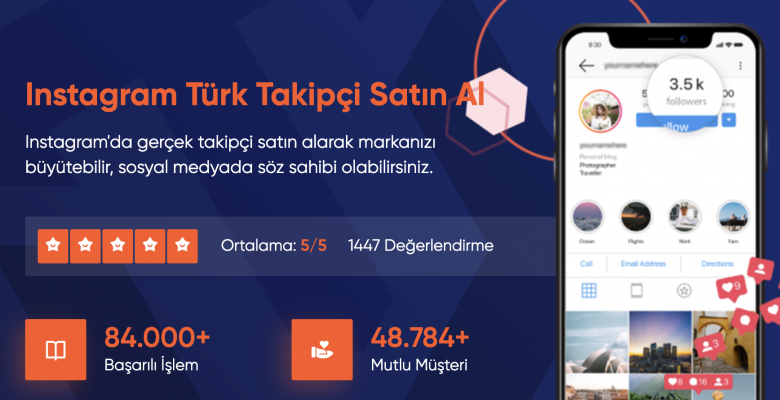 Takipçi Satın Al Türk